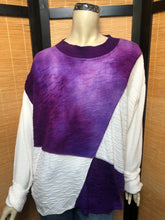Load image into Gallery viewer, Fresh Fruit Sky-Dye Long Long-Sleeved Crew-Necked Pullover in Mulberry Spring Delights
