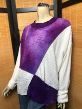 Load image into Gallery viewer, Fresh Fruit Sky-Dye Long Long-Sleeved Crew-Necked Pullover in Mulberry Spring Delights
