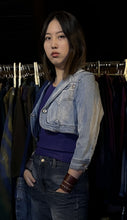 Load image into Gallery viewer, Denim Jacket with Large Logo
