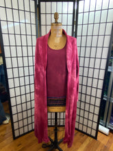 Load image into Gallery viewer, Fresh Fruit Sky-Dye Long Long-Sleeved Cardigan in Crimson Sunrise Springtide
