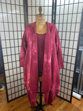 Load image into Gallery viewer, Fresh Fruit Sky-Dye Long Long-Sleeved Cardigan in Crimson Sunset Springtide

