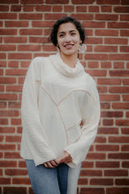 Load image into Gallery viewer, Sunrise Cowl Neck Pullover in Natural
